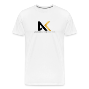 t-shirt Dj Akburger blanc